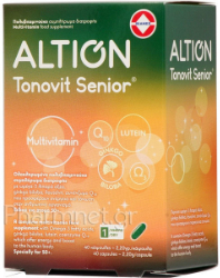 Altion Tonovit Senior Multivitamin Πολυβιταμινούχο Συμπλήρωμα Διατροφής Για Άνω Των 50 Ετών 40caps 125