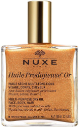 Nuxe Huile Prodigieuse OR Golden Shimmer Oil Ιριδίζον Ξηρό Λάδι Ενυδάτωσης για Πρόσωπο Σώμα & Μαλλιά 100ml 264