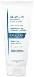 Ducray Kelual DS Foaming Gel Face Body Τζελ Αφρίζον Προσώπου Σώματος Καθαριστικό κατά Σμηγματορροϊκής Δερματίτιδας 200ml  250