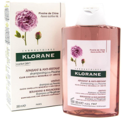 Klorane Soothing & Anti-Irritating Shampoo With Peony 200ml 