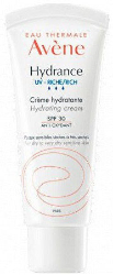Avene Hydrance UV Rich Hydrating Cream SPF30 Ενυδατική Κρέμα Προσώπου Πλούσιας Υφής 40ml 80