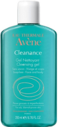 Avene Cleanance Cleansing Gel Oily Blemish Prone Skin 200ml