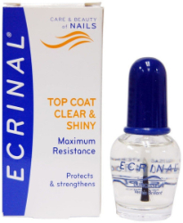 Ecrinal Top Coat Clear and Shiny 10ml