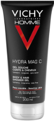 Vichy Homme for Man Hydra Mag C ShowerGel Ανδρικό Τονωτικό Gel Ντους Σώματος Μαλλιών 200ml 234