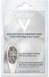 Vichy Pore Purifying Clay Mask With Two Mineral Clays 2x6ml