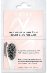 Vichy Double Glow Peel Mask Volcanic Rock & AHA Μάσκα Διπλής Λάμψης & Απολέπισης 2x6ml 17