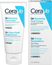 CeraVe SA Renewing Foot Cream Αναπλαστική Κρέμα Ποδιών Για Ξηρή & Σκασμένη Επιδερμίδα 88ml 118