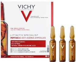 Vichy Liftactiv Peptide-C Αμπούλες για Γέμισμα Ρυτίδων & Λάμψη Προσώπου 30amps 200
