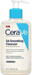 CeraVe SA Smoothing Cleanser Gel Καθαριστικό Τζελ Απολεπιστικό Ξηρής Επιδερμίδας 236ml 285