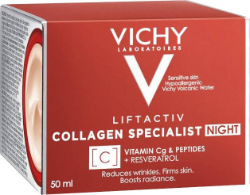 Vichy Liftactiv Collagen Specialist Night Cream Αντιγηραντική Κρέμα Νυκτός 50ml 90