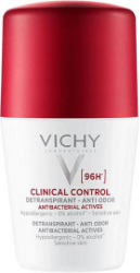 Vichy Clinical Control 96h Roll-On Anti-Odor Γυναικείο Αποσμητικό Κατά της Υπερβολικής Εφίδρωσης 50ml 88