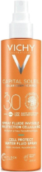 Vichy Capital Soleil Cell Protect Water Fuid Spray SPF30 Αντηλιακό Spray Πολλαπλής Χρήσης 200ml	 260