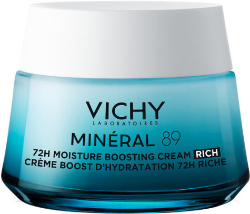 Vichy Mineral 89 72h Moisture Boosting Cream Rich Ενυδατική Κρέμα Προσώπου με Πλούσια Υφή 50ml 103