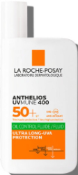 La Roche Posay Anthelios Uvmune 400 Oil Control Fluid SPF50+ Αντηλιακό Προσώπου Με Άρωμα Για Λιπαρό Δέρμα 50ml 125