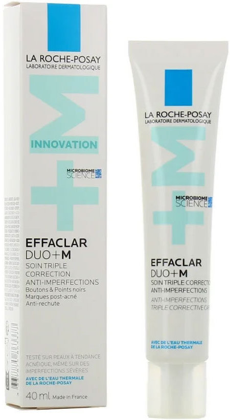 La Roche Posay Effaclar Duo + M Διορθωτική Κρέμα Κατά των Ατελειών για Δέρμα με Τάση Ακμής 40ml 88