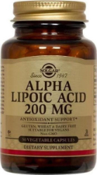 Solgar Alpha Lipoic Acid 200mg 50vcaps