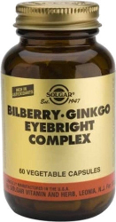 Solgar Bilberry Gingko Eyebright Complex 60vcaps