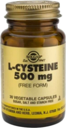 Solgar L-Cysteine 500mg 30vcaps