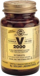 Solgar Formula VM 2000 Συμπλήρωμα Διατροφής Πολυβιταμινών για Ενέργεια & Τόνωση 30tabs 142