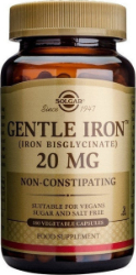Solgar Gentle Iron 20mg 180vcaps