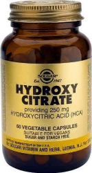 Solgar Hydroxy Citrate 250mg 60vcaps