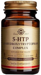 Solgar 5 HTP 100mg Συμπλήρωμα Διατροφής με 5-Υδροξυ-Τρυπτοφάνη για Υγεία Νευρικού Συστήματος 30vcaps 113