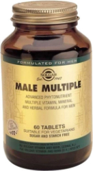 Solgar Male Multiple Πολυβιταμινούχο Συμπλήρωμα Διατροφής για Άνδρες 60tabs 195