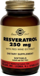 Solgar Resveratrol 250mg 30softgels