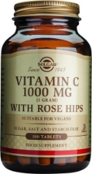 Solgar Vitamin C 1000mg with Rose Hips 100tabs