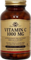 Solgar Vitamin C 1000mg Συμπλήρωμα Διατροφής Βιταμίνης C για Ενίσχυση του Ανοσοποιητικού Συστήματος 100vcaps 305