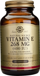 Solgar Vitamin E 268mg 400IU 100softgels