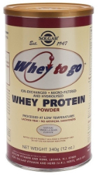 Solgar Whey to Go Protein Powder Vanilla 340gr