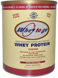 Solgar Whey to Go Protein Powder Vanilla 907gr