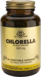 Solgar Chlorella 520mg 100vcaps
