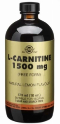 Solgar L Carnitine 1500mg Natural Lemon Flavour 473ml
