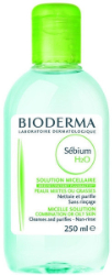 Bioderma Sebium Η2Ο Micelle Solution Νερό Καθαρισμού & Ντεμακιγιάζ για Μικτές ή Λιπαρές Επιδερμίδες 250ml 278