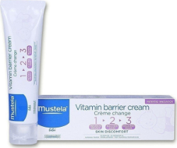 Mustela Diaper Change Vitamin Barrier Cream 1 2 3 100ml