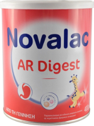 Novalac AR Digest Βρεφικό Γάλα για τις Σοβαρές Αναγωγές από τη Γέννηση 400gr 513