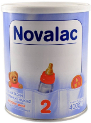 Novalac 2 Βρεφικό Γάλα σε Σκόνη 2ης Βρεφικής Ηλικίας 6-12 μηνών 400gr 550