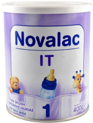 Novalac IT 1 Baby Milk Powder for Constipation 0-6m 400gr