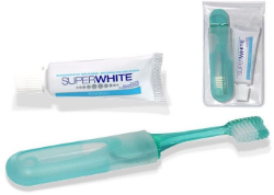 Superwhite Toothpaste & Foldable Toothbrush Kit 15ml