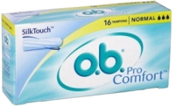 O.B. Pro Comfort Normal Curved Grooves Tampon 16τμχ
