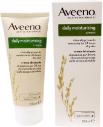 Aveeno Moisturising Cream Ενυδατική Κρέμα Προσώπου & Σώματος Για Ξηρή Επιδερμίδα 100ml 190