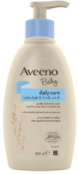 Aveeno Baby Hair Body Wash Σαμπουάν Αφρόλουτρο για Μωρά 300ml 335