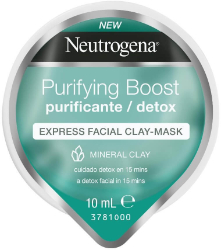 Neutrogena Purifying Boost Express Facial Clay Mask 10ml