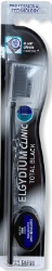 Elgydium Clinic Total Black Οδοντόβουρτσα με Φυτικό Άνθρακα και ΔΩΡΟ Clinic Dental Floss Black 5m 40