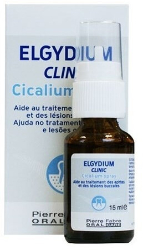 Elgydium Clinic Cicalium Spray Σπρέι Θεραπείας Αφθών Στοματικών Πληγών  15ml 30