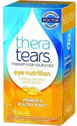 Thera Tears Eye Nutrition 1200mg Omega-3 90softcaps 