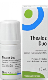 Thea Synapsis Thealoz Duo Eye Drops Υποκατάστατο Δακρύων με Υαλουρονικό Νάτριο 10ml 32