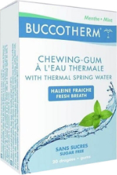 Buccotherm Chewing-Gum Thermal Water Fresh Breath Mint 20τμχ